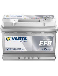 Batería Varta Blue Dynamic EFB N70 12V - 70Ah - 760A