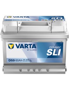 Batería Varta Dynamic SLI D59 12V - 60Ah - 540A
