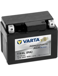 Batería Varta Powersports AGM Active TX4L (FA) 12V - 3Ah - 50A