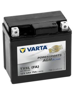 Batería Varta Powersports AGM Active TX5L (FA) 12V - 4Ah - 75A