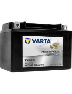 Batería Varta Powersports AGM Active TX9 (FA) 12V - 8Ah - 135A