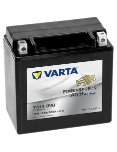 Batería Varta Powersports AGM Active TX14 (FA) 12V - 12Ah - 200A