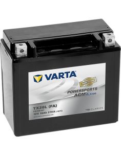 Batería Varta Powersports AGM Active TX20L (FA) 12V - 18Ah - 270A