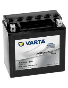 Batería Varta Powersports AGM High Performance TX14L-BS 12V - 12Ah - 200A
