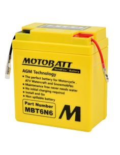 Batería Motobatt MBT6N6 6V - 6.4Ah