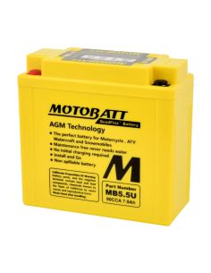 Batería Motobatt MB5.5U 12V - 7.4Ah - 90A