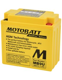 Batería Motobatt MB9U 12V - 11.7Ah - 165A