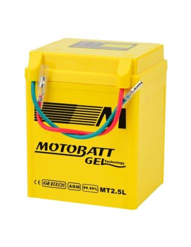 Batería Motobatt MT2.5L 12V - 2.7Ah - 25A