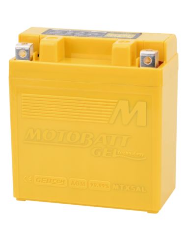 Batería Motobatt MTX5AL 12V - 5.3Ah - 85A