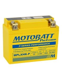 Batería Motobatt MPLXHK-P 12V - 2.5Ah - 200A