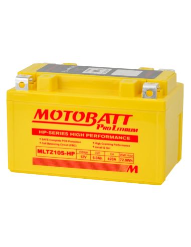 Batería Motobatt MLTZ10S-HP 12V - 6Ah - 420A