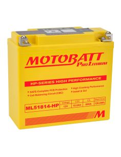 Batería Motobatt ML51814-HP 12V - 10Ah - 600A