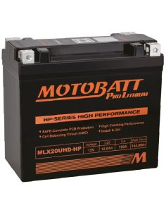 Batería Motobatt MLX20UHD-HP 12V - 12Ah - 720A