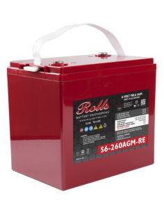 Batería Rolls S6-260AGM 6V - 234Ah
