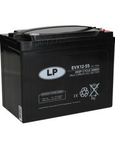 Batería Landport VRLA EVX12055 T6 12V - 55Ah