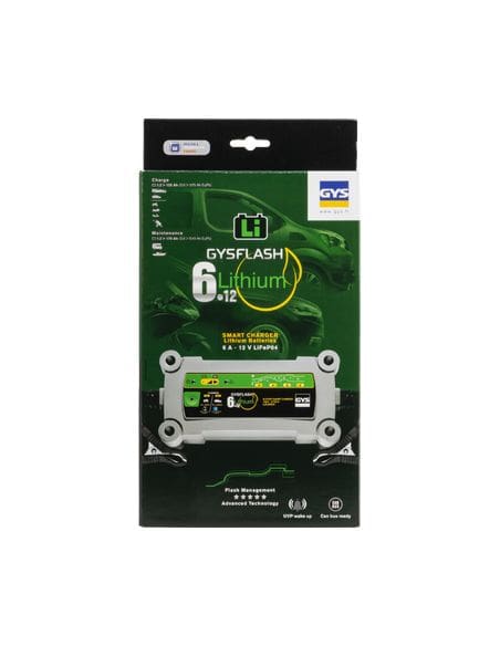 Cargador GYSFLASH LITHIUM 6.12