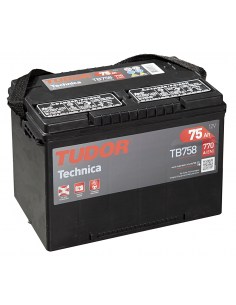 BATERÍA TUDOR TECHNICA TB758 12V - 75AH - 770A - Technica